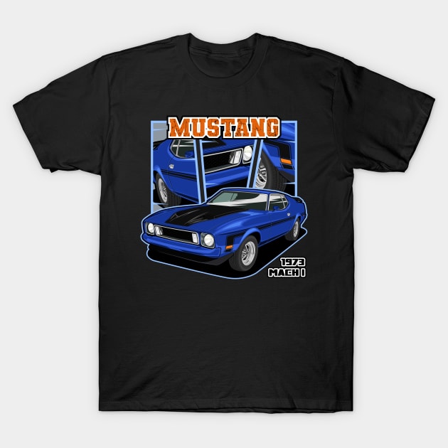 Mustang Mach 1 T-Shirt by WINdesign